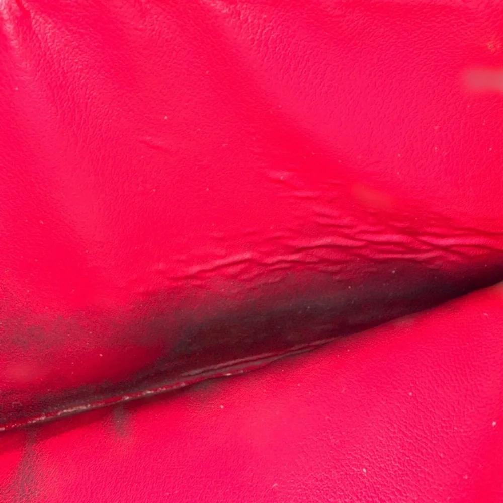 Louis Vuitton Vernis Long Wallet – Red (Good Vintage Condition)